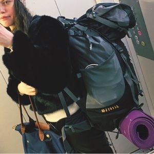 60 liter Jack Wolfskin travel backpack